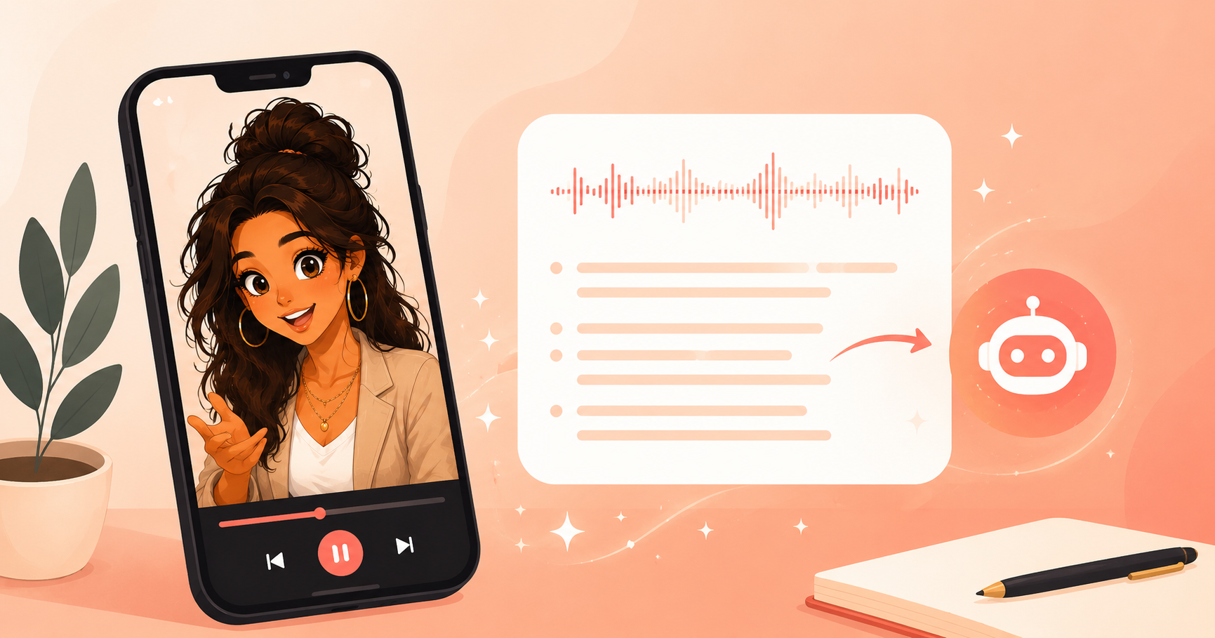 Transcrire et raccourcir une vidéo avec l'IA, sans coder